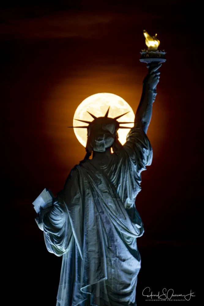 Strawberry Moon-Lady Liberty