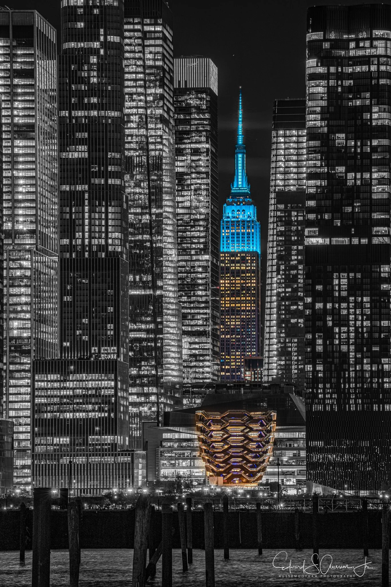 Splash of Color in  a Black & White World