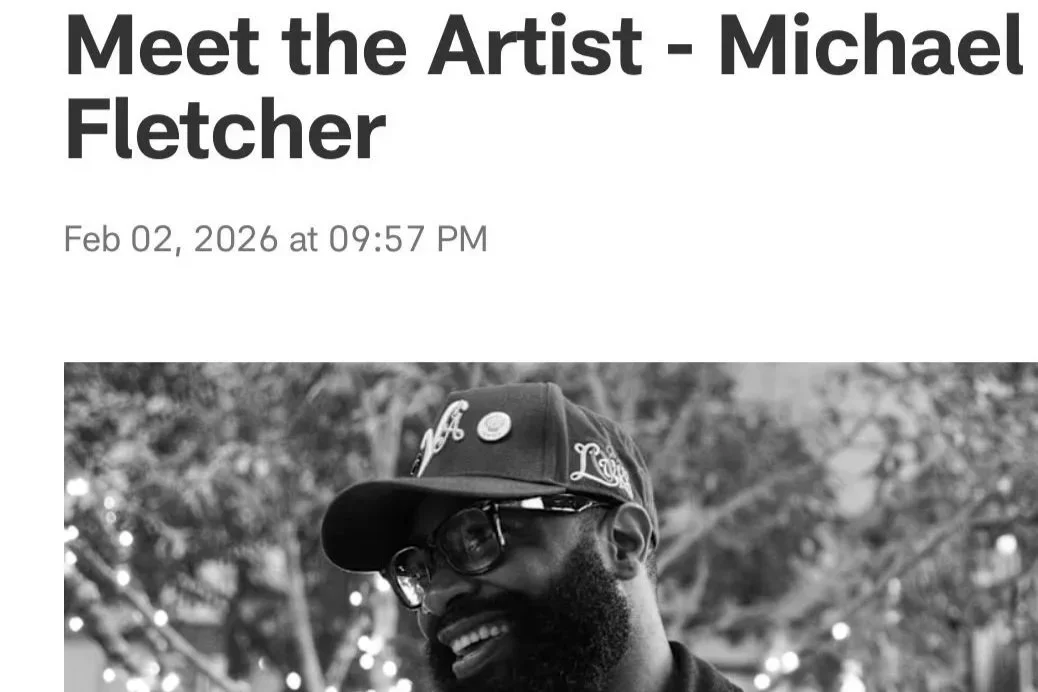 MIKE FLETCHER - LOS ANGELES RAMS BLACK HISTORY MONTH CAMPAIGN