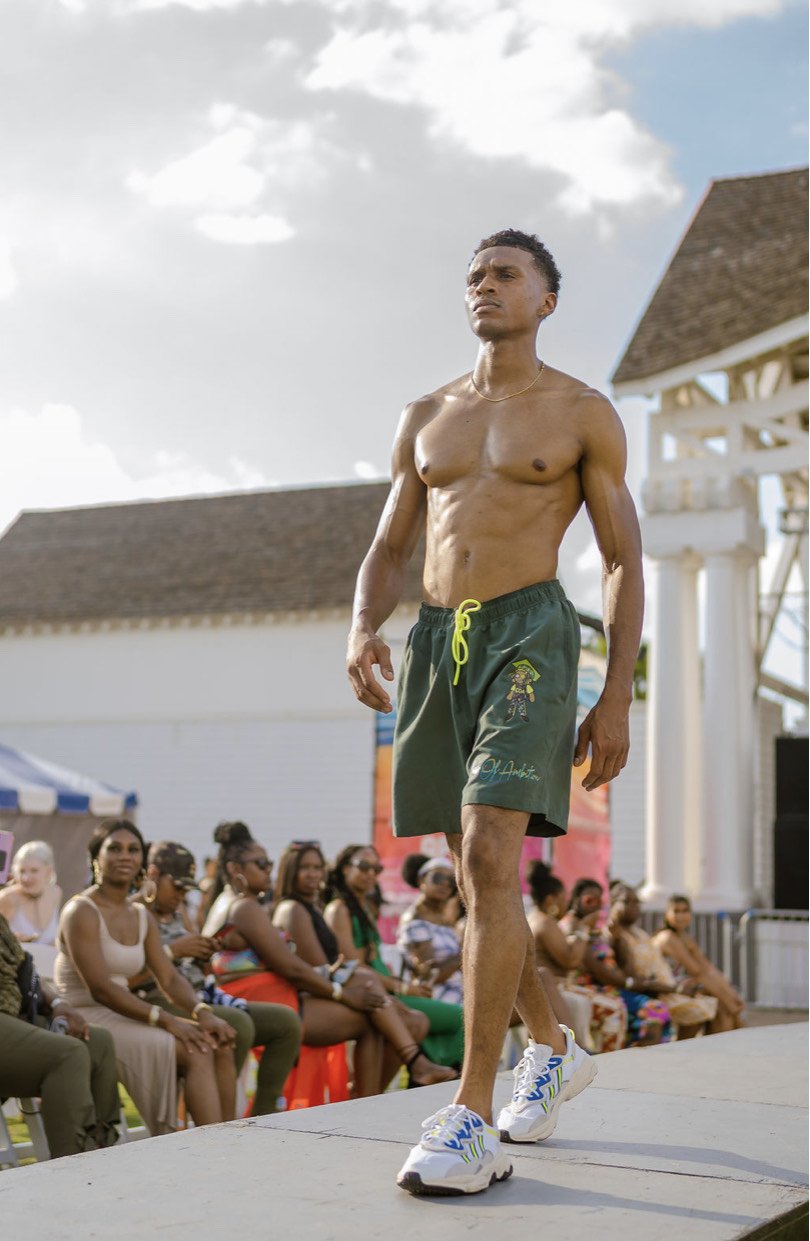Leon Clarke Swim Wear Model