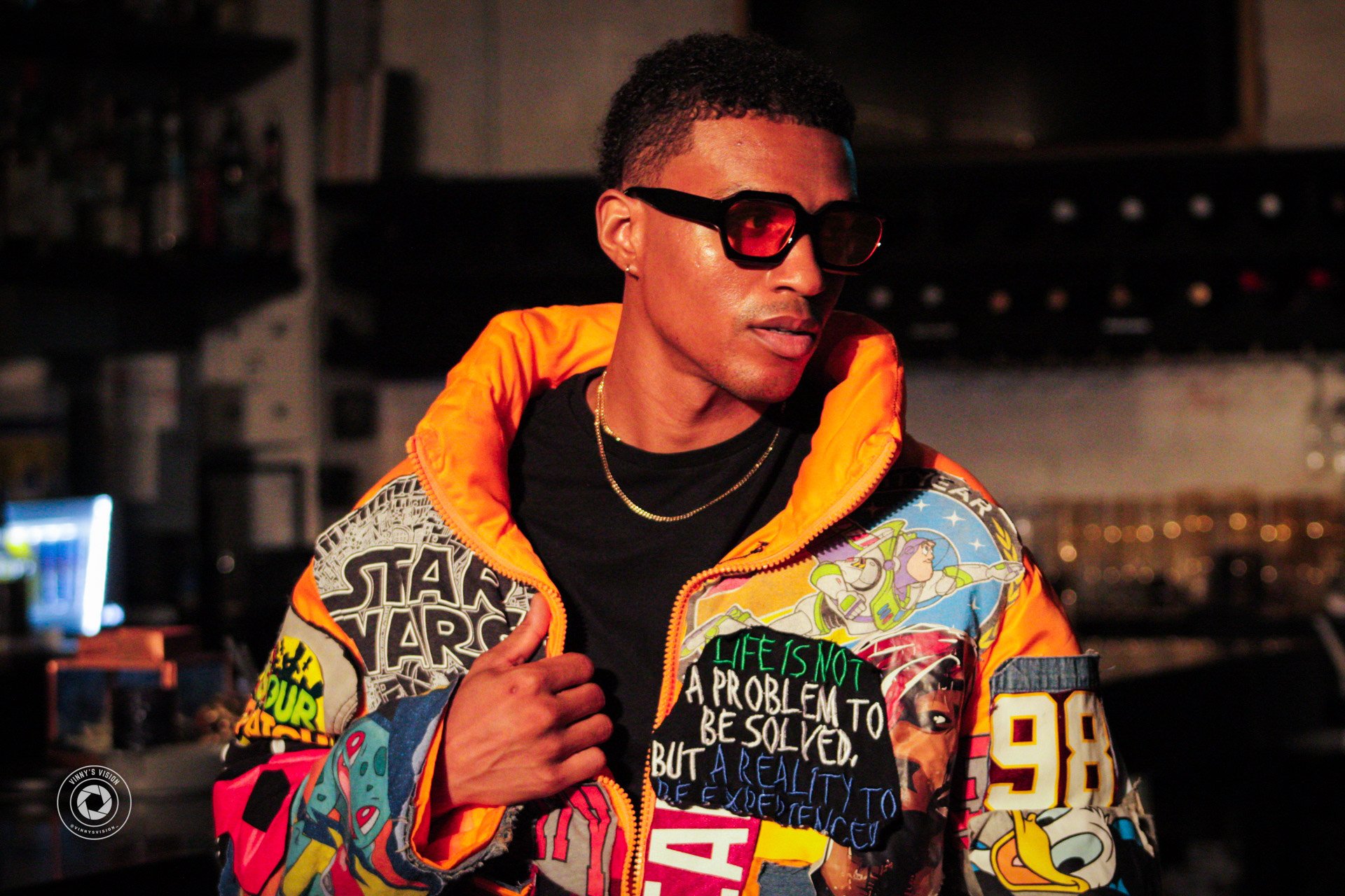 Model Leon Clarke - Threaded Men's Fashion Show in Richmond, Virginia, March 2025 - RJ Brands Customs Look