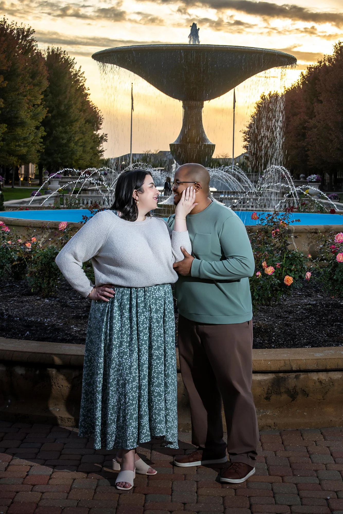 Engagement Photography at Unity Village, Lees Summit, MO