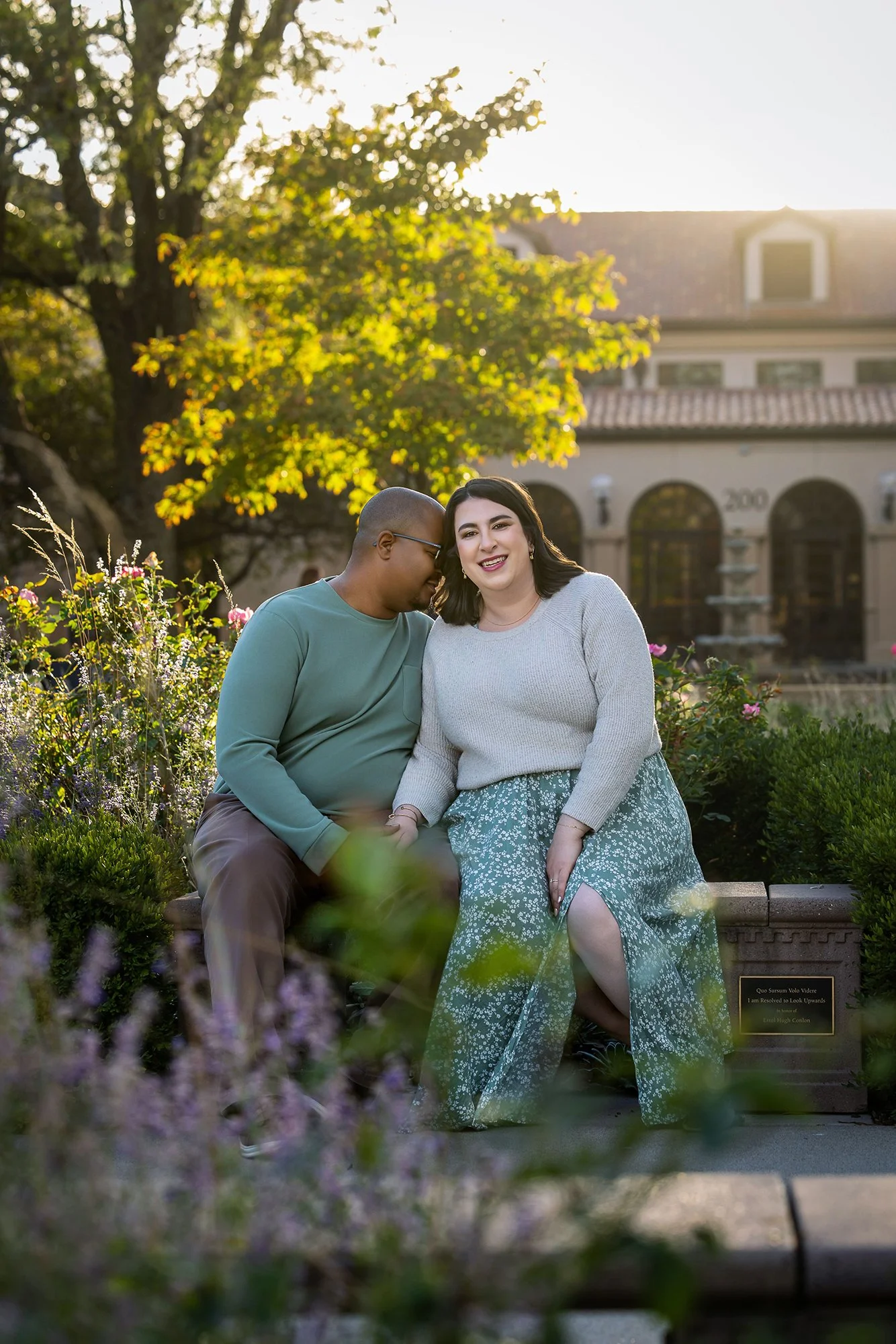 Engagement Photography at Unity Village, Lees Summit, MO