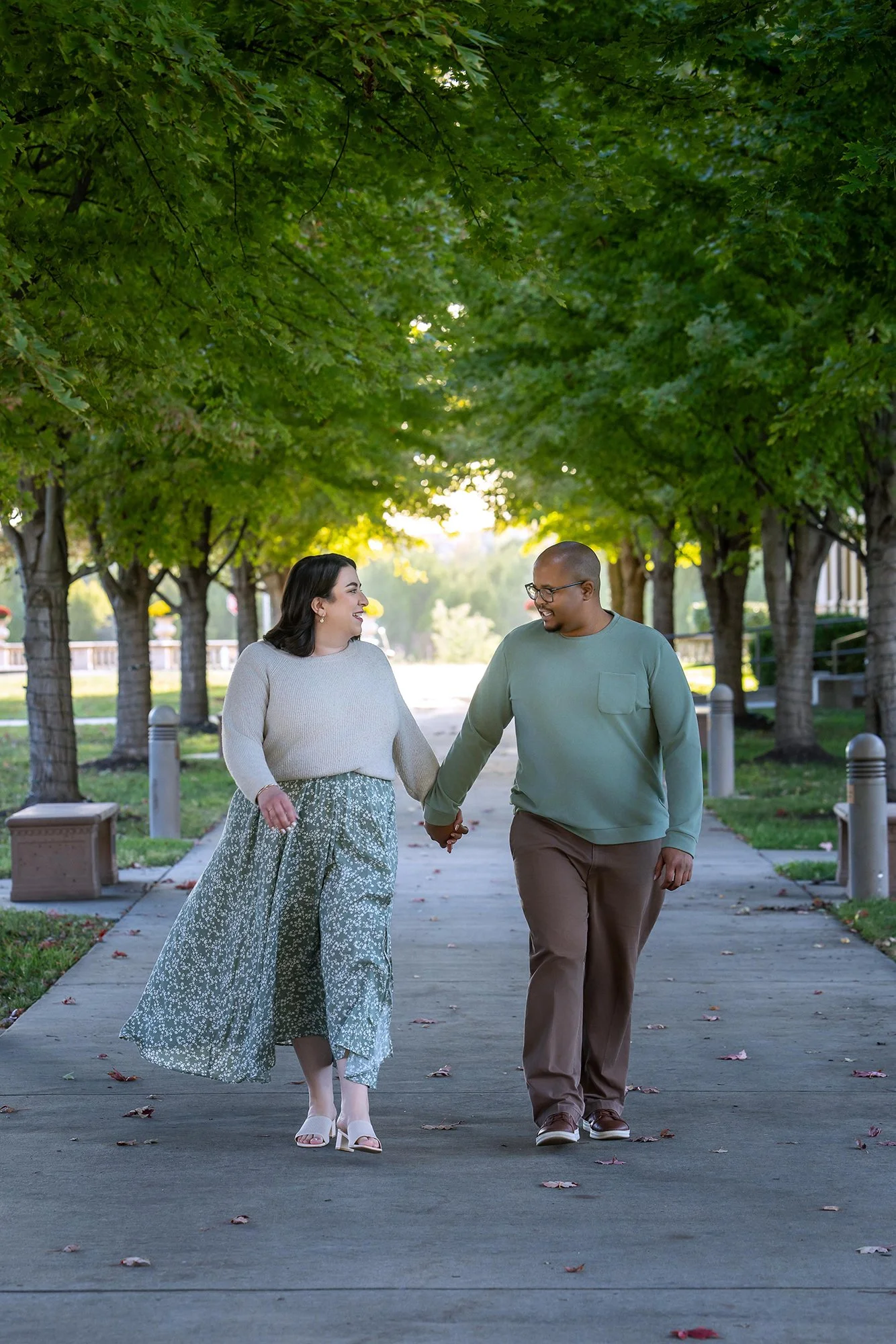 Engagement Photography at Unity Village, Lees Summit, MO