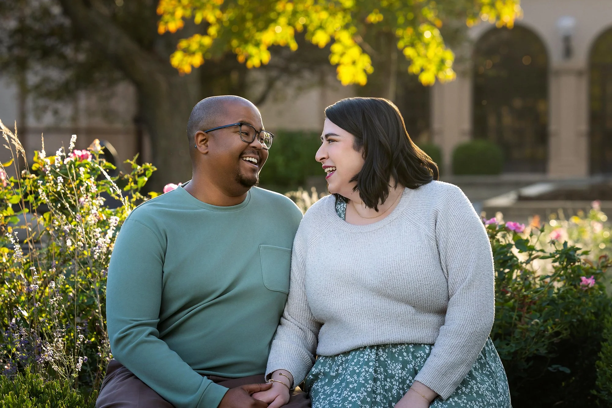 Engagement Photography at Unity Village, Lees Summit, MO