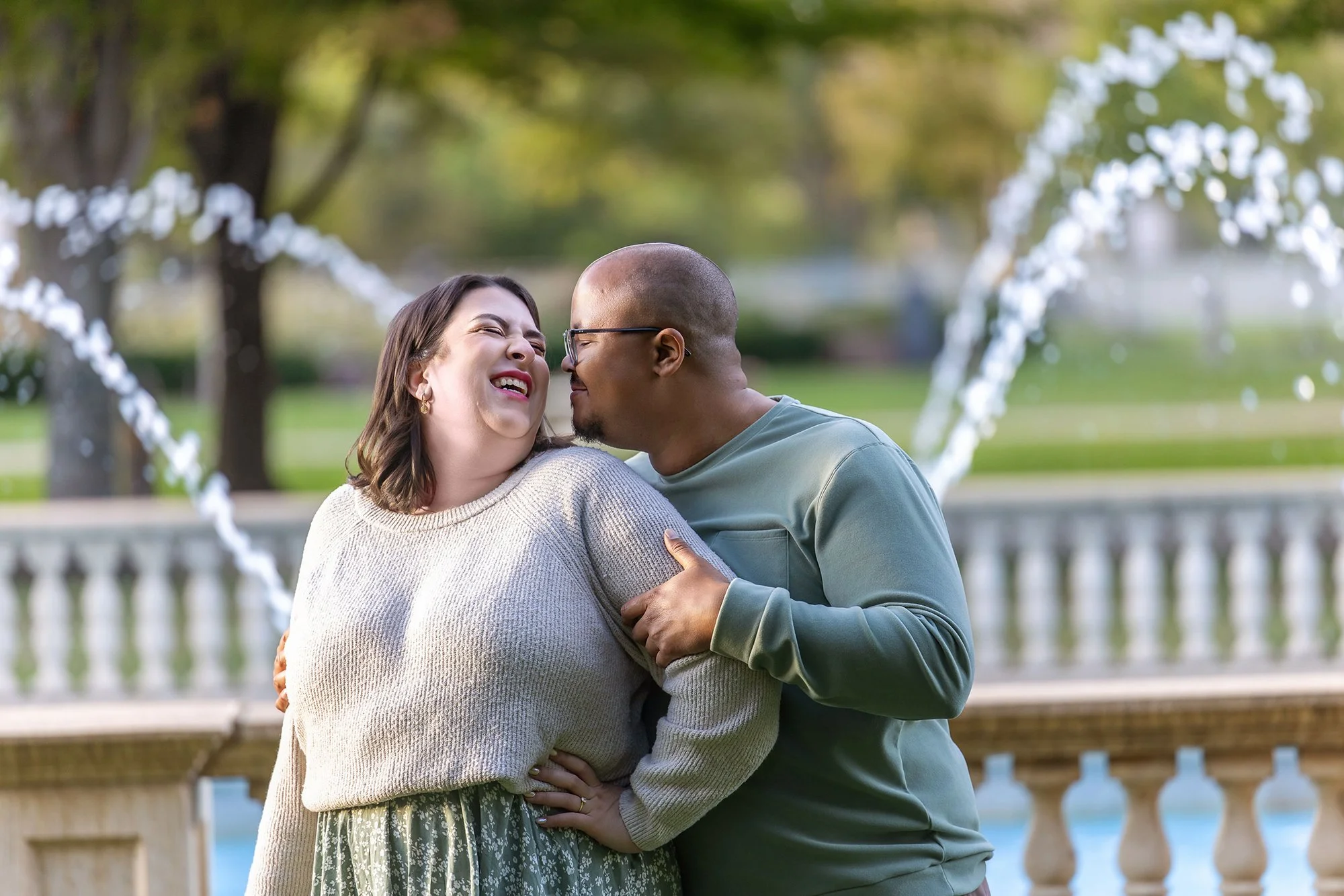 Engagement Photography at Unity Village, Lees Summit, MO