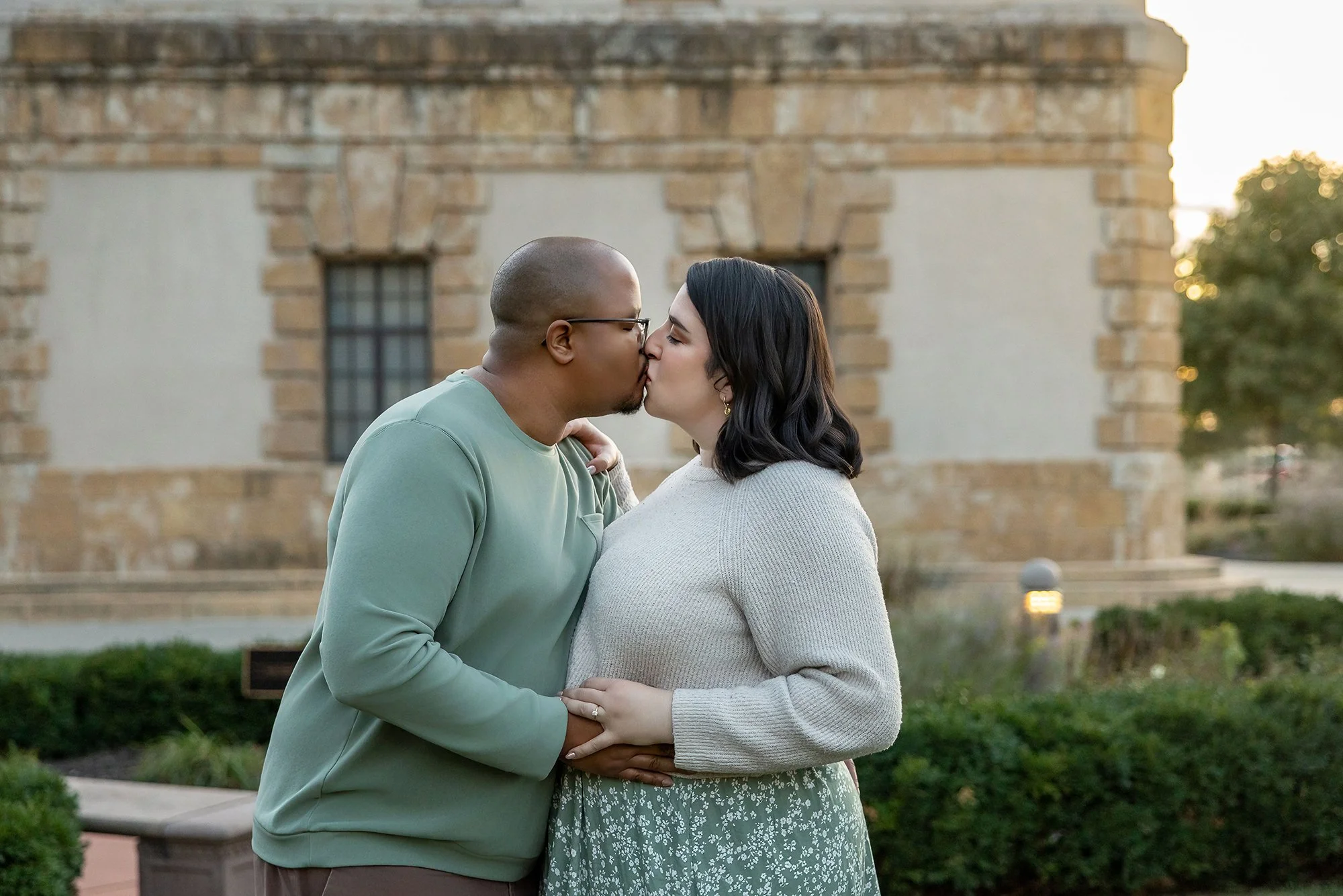 Engagement Photography at Unity Village, Lees Summit, MO