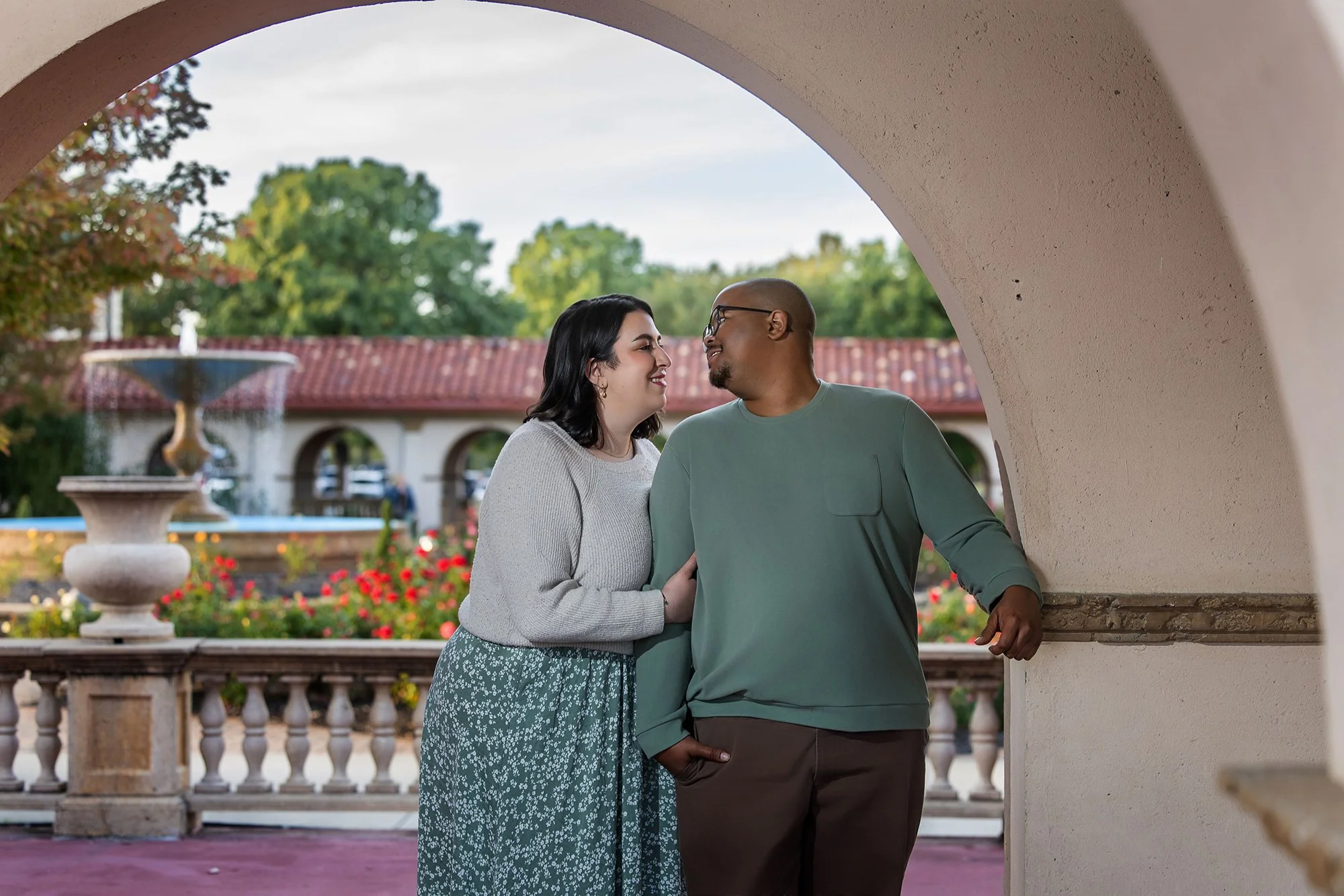 Engagement Photography at Unity Village, Lees Summit, MO