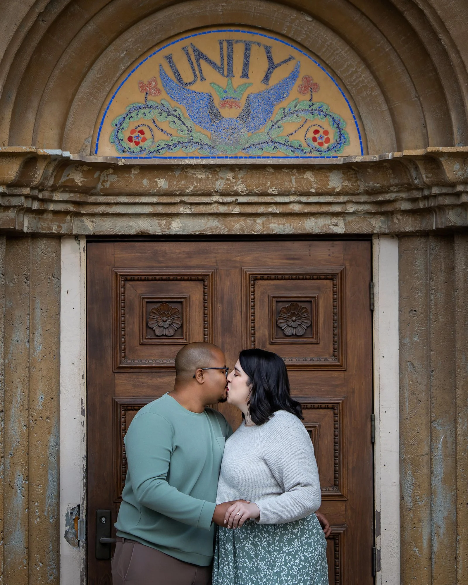 Engagement Photography at Unity Village, Lees Summit, MO