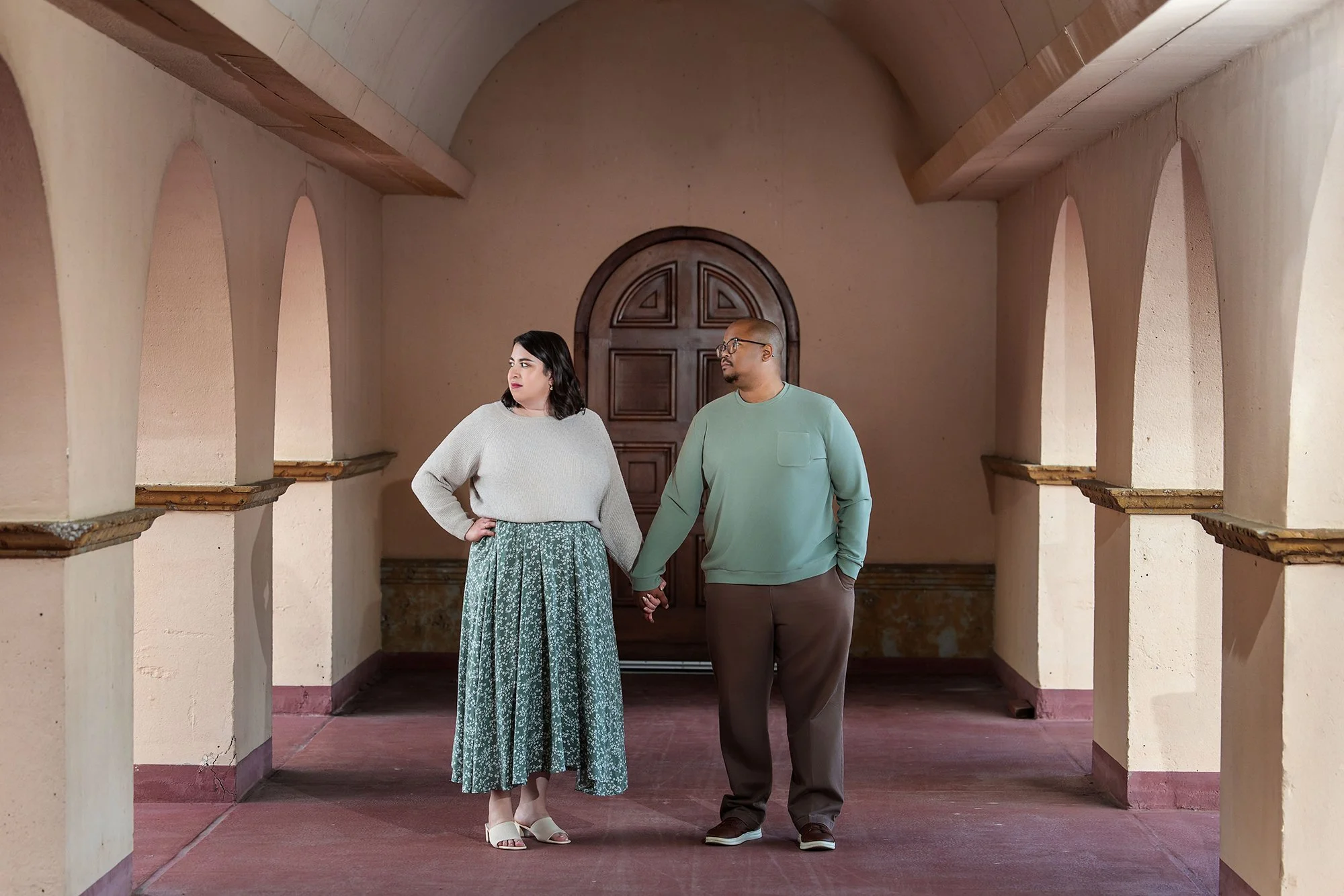 Engagement Photography at Unity Village, Lees Summit, MO