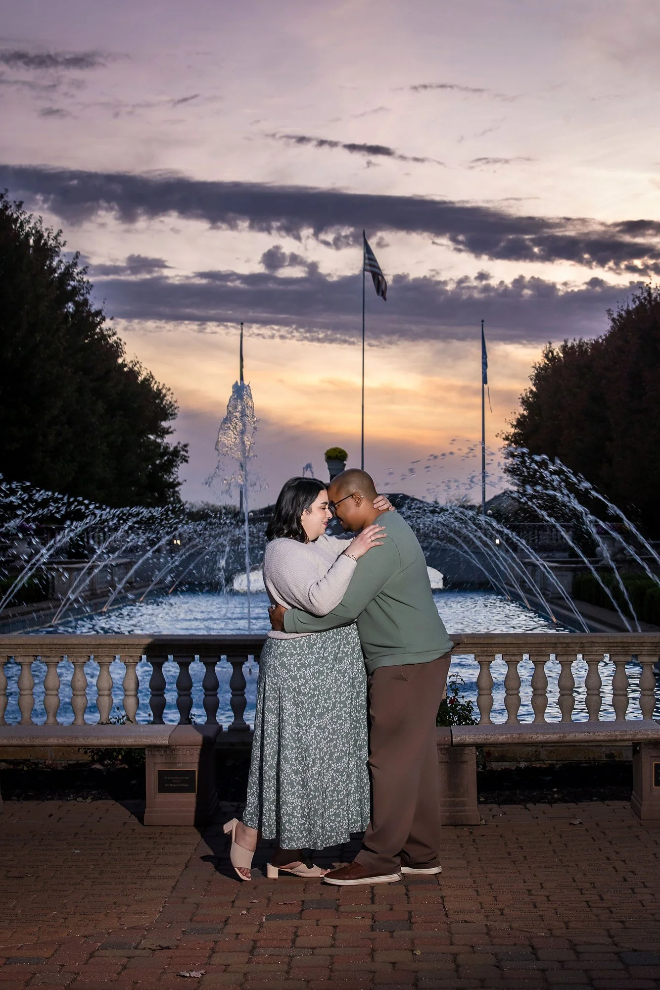 Engagement Photography at Unity Village, Lees Summit, MO