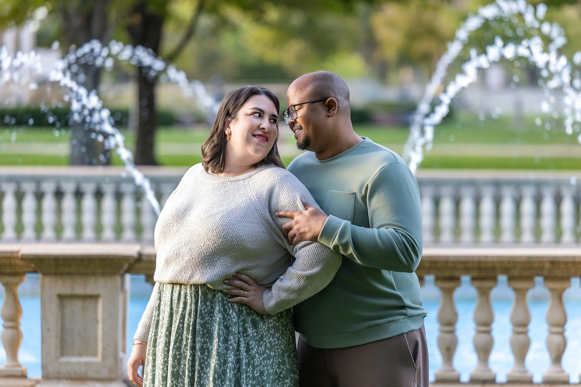 Engagement Photography at Unity Village, Lees Summit, MO