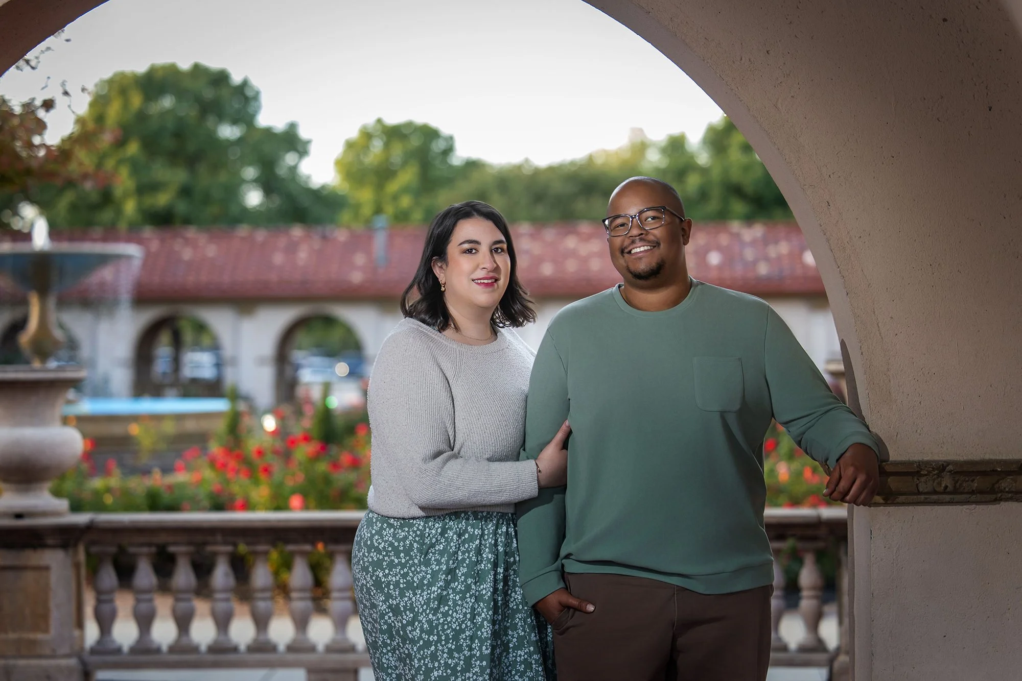 Engagement Photography at Unity Village, Lees Summit, MO
