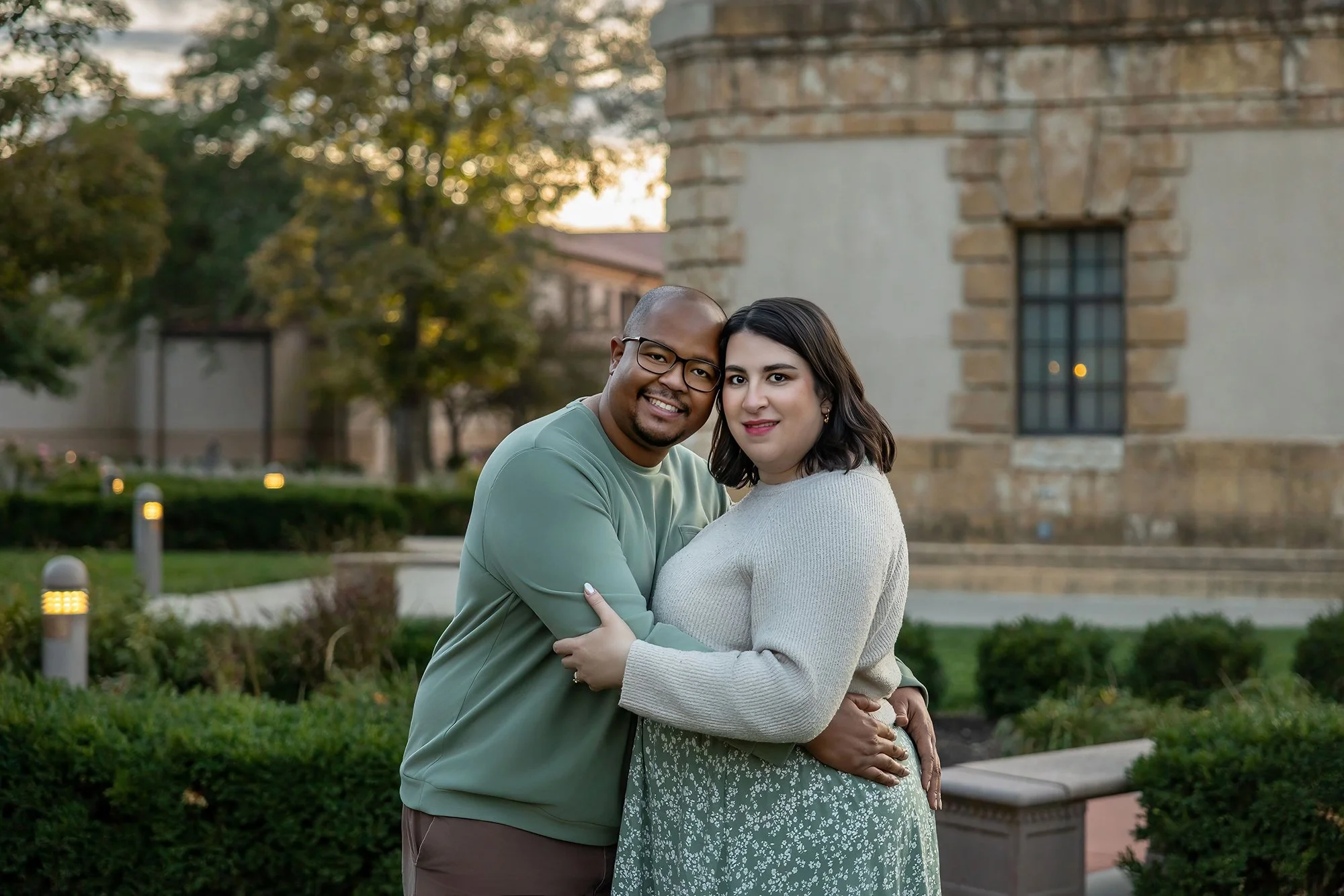 Engagement Photography at Unity Village, Lees Summit, MO