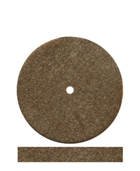 Dedeco "Extra-Long-Lasting" Classic Brown Wheels - Square-Edge  (Bag of 6)