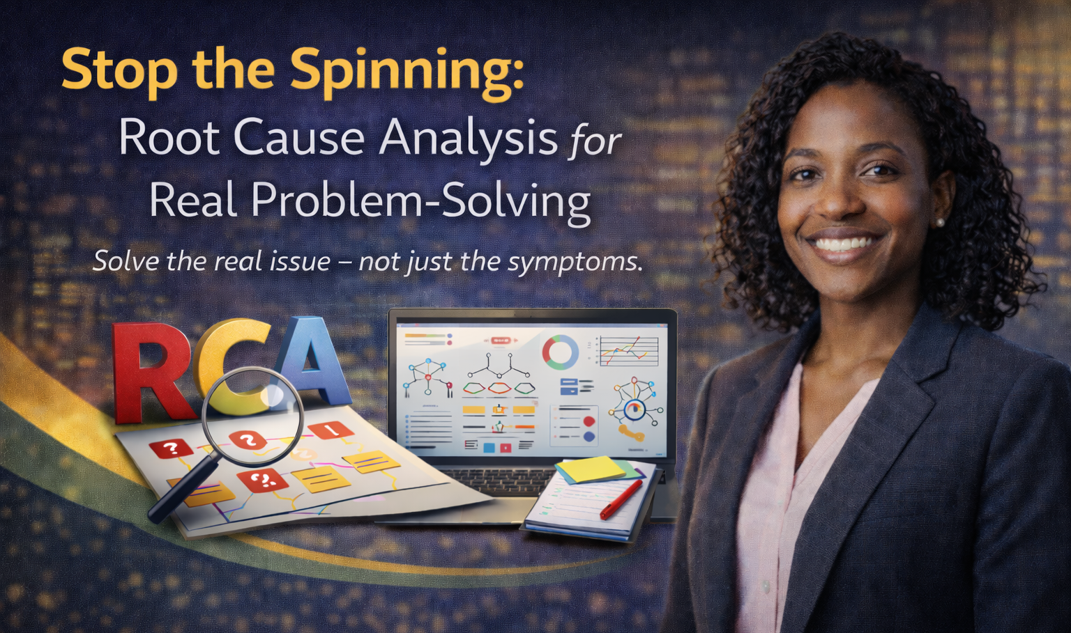 Stop the Spinning: Root Cause Analysis for Real Problem-Solving