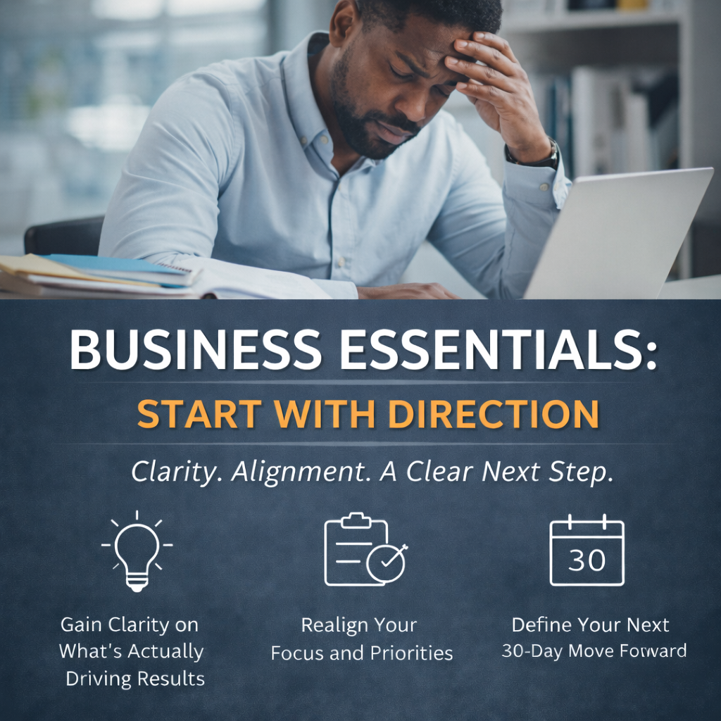 Business Essentials: Start with Direction