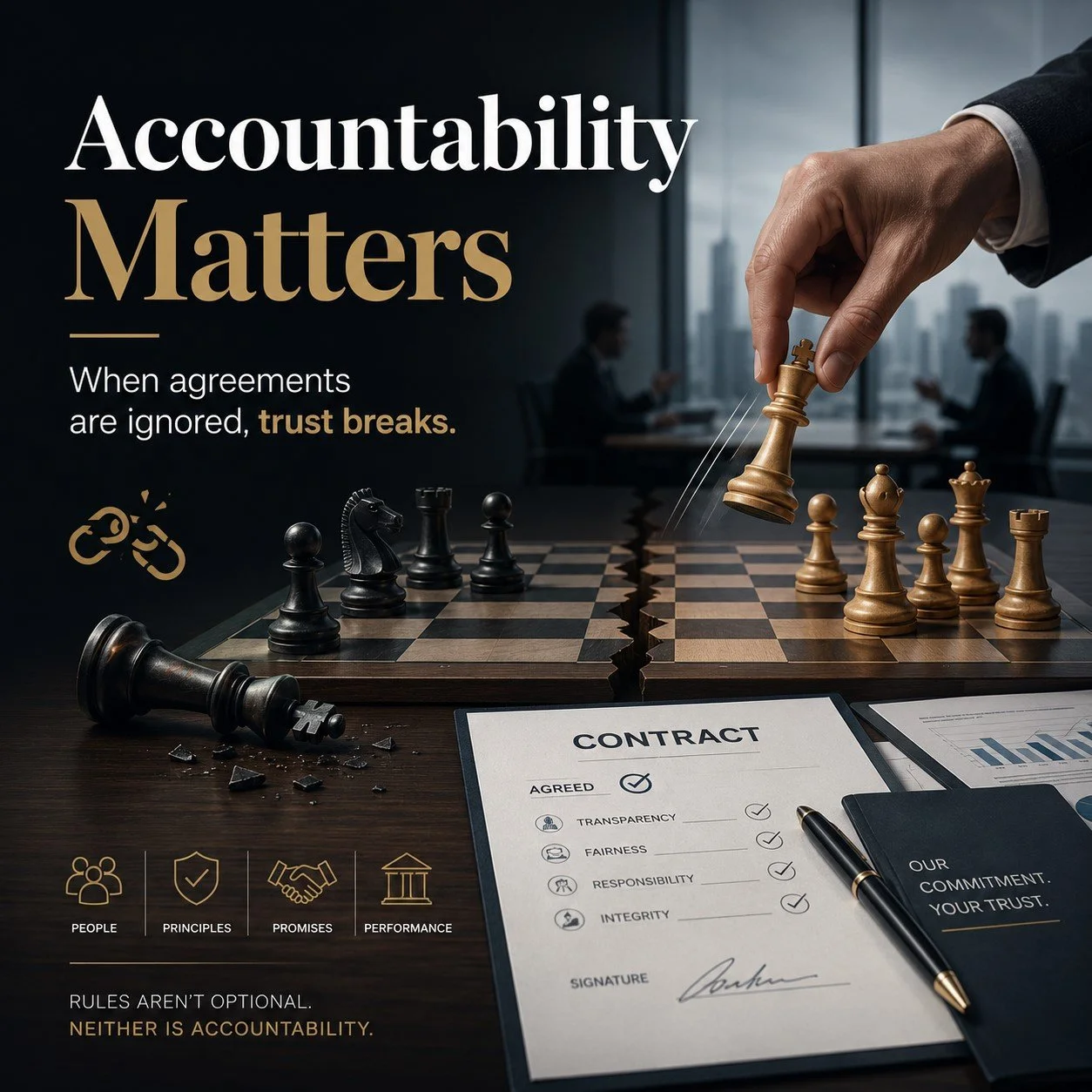 When the Rules Stop Matter­ing