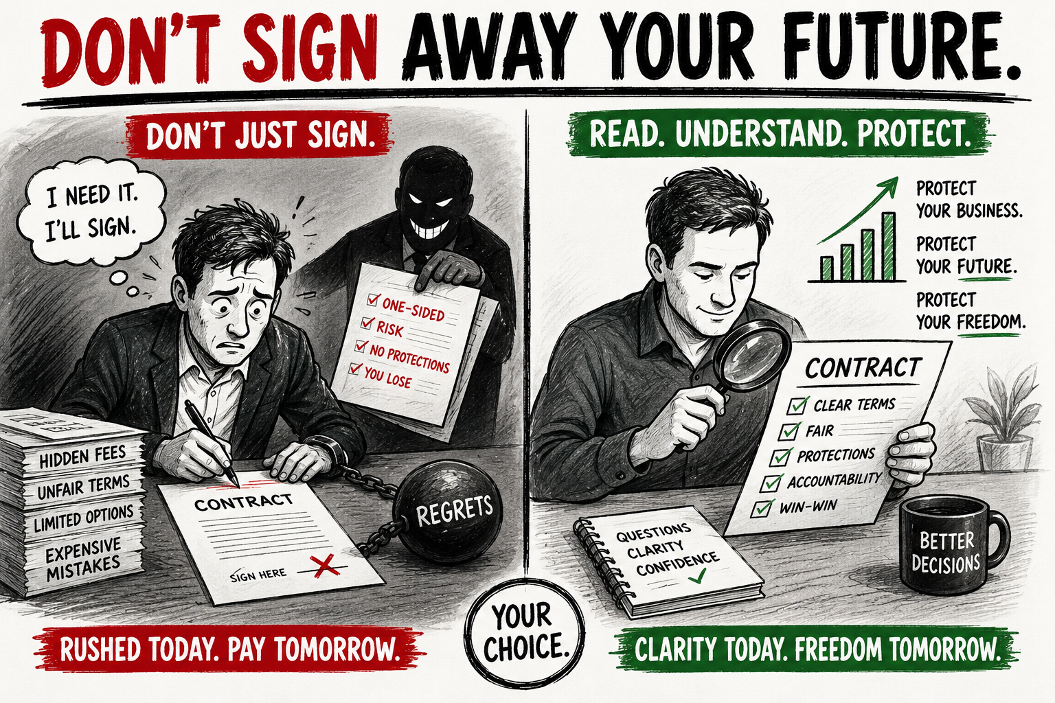 Don’t Sign Away Your Future