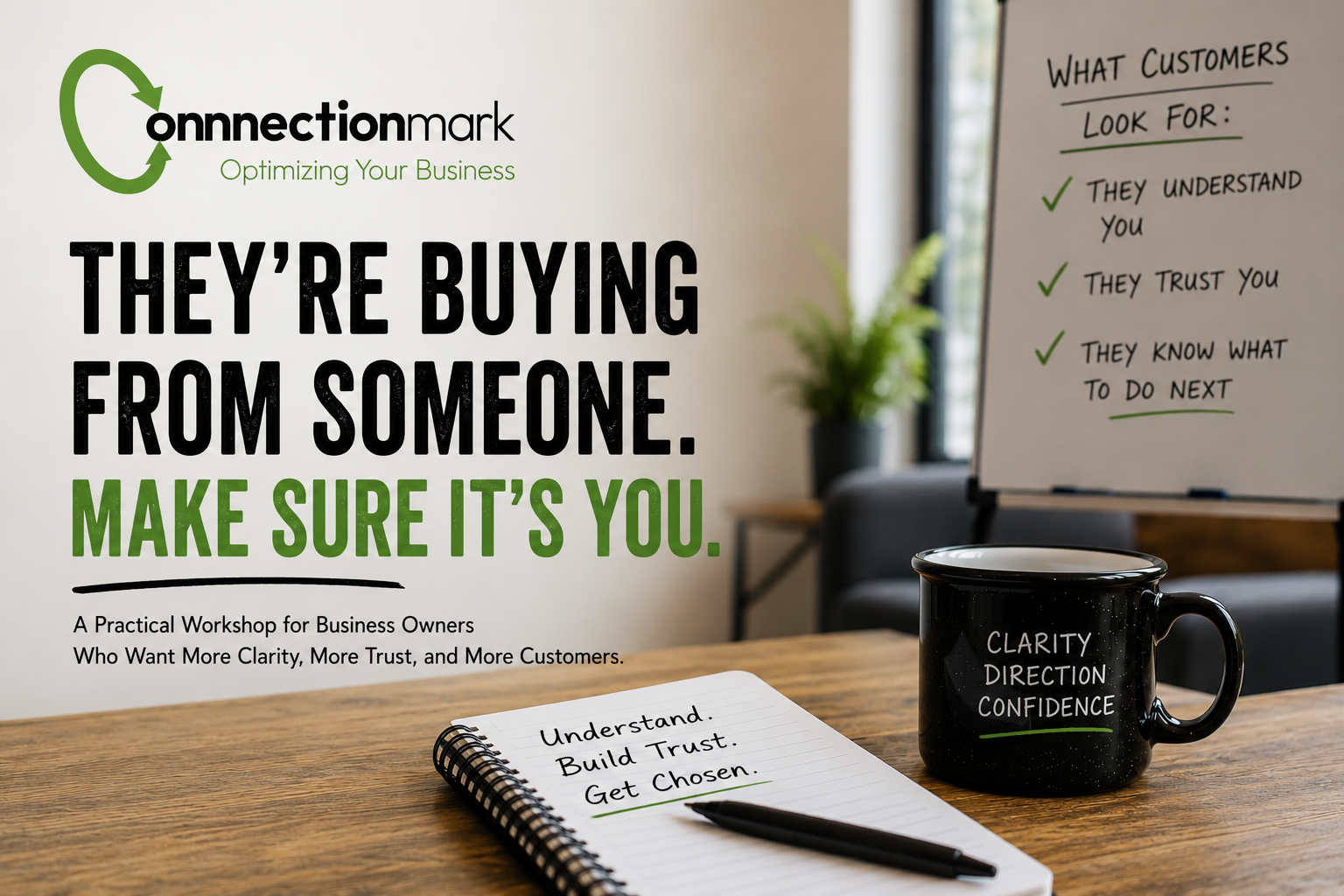 They're Buying From Someone. Make Sure It's You.