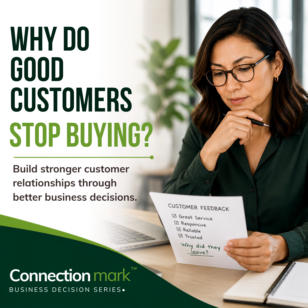 Why Do Good Customers Stop Buying?