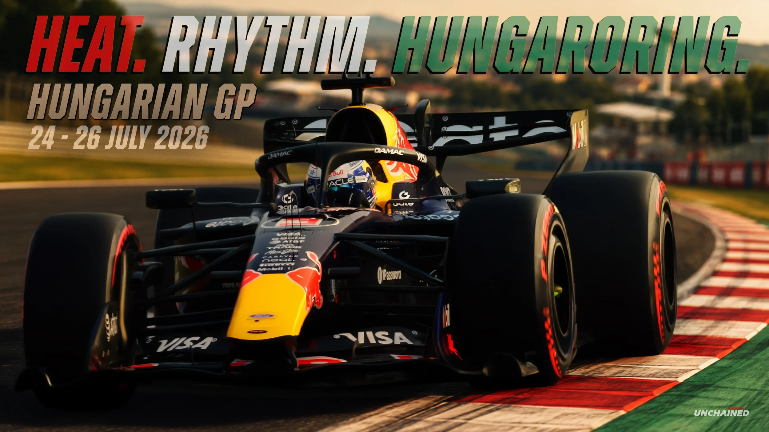 2026 Hungarian Grand Prix Formula 1 poster