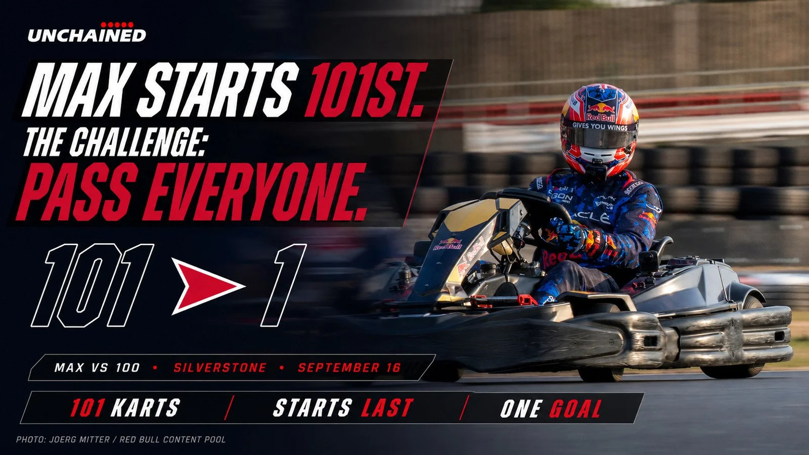 MAX STARTS 101ST. THE CHALLENGE: PASS EVERYONE.