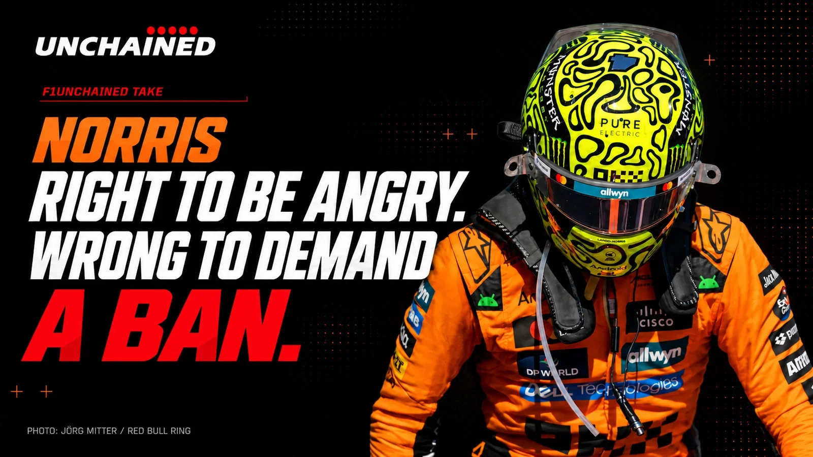 Norris Was Right to Be Angry. Wrong to Demand a Ban.