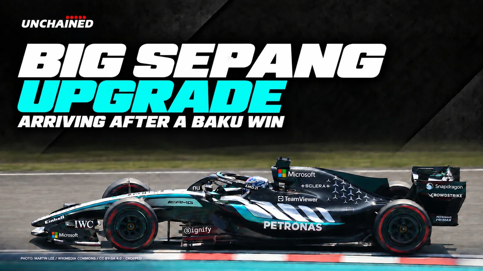 Mercedes Heads to Sepang With a Big Upgrade—and a Baku Win