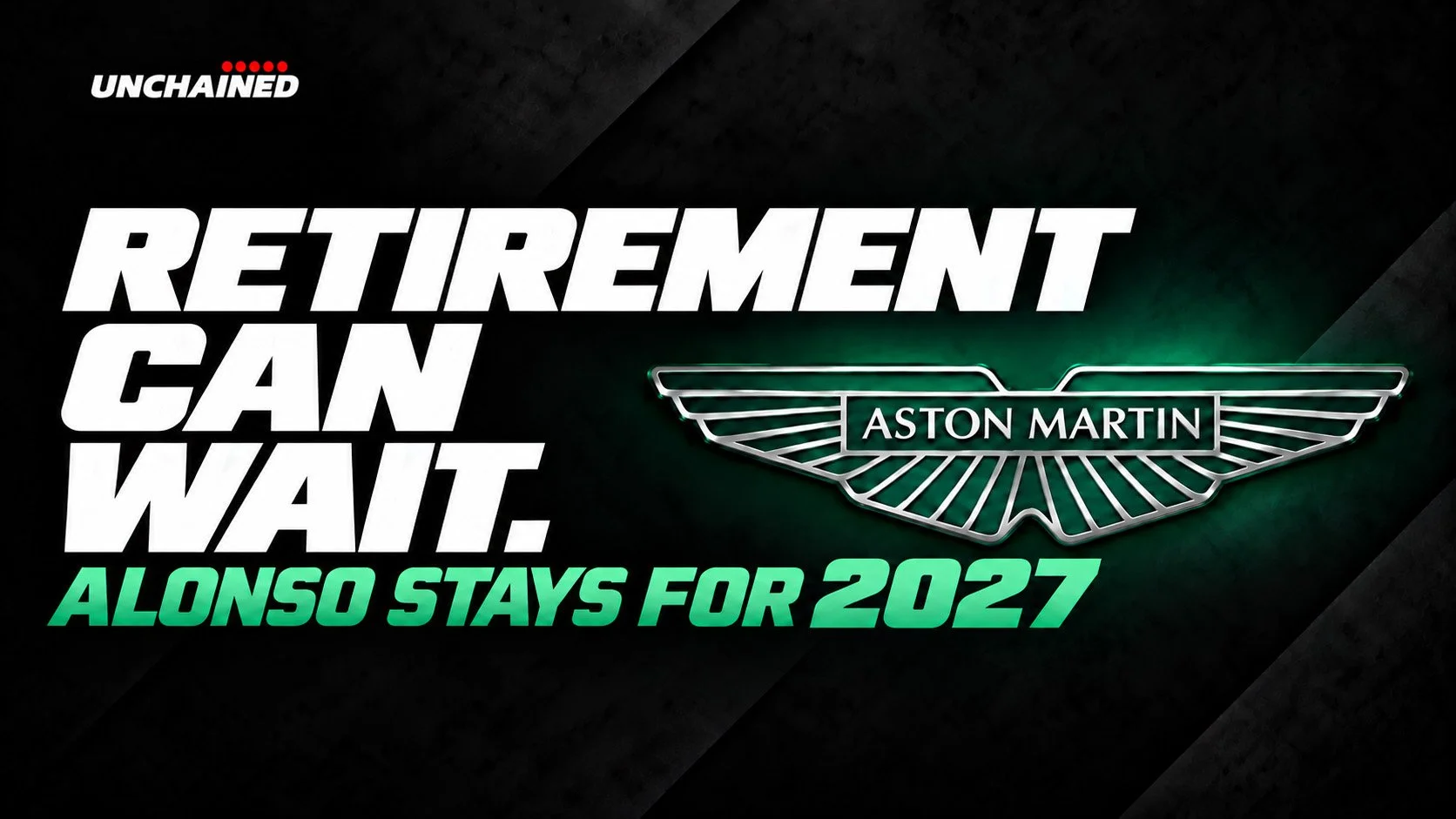 Retirement Can Wait: Alonso Commits to Aston Martin for 2027