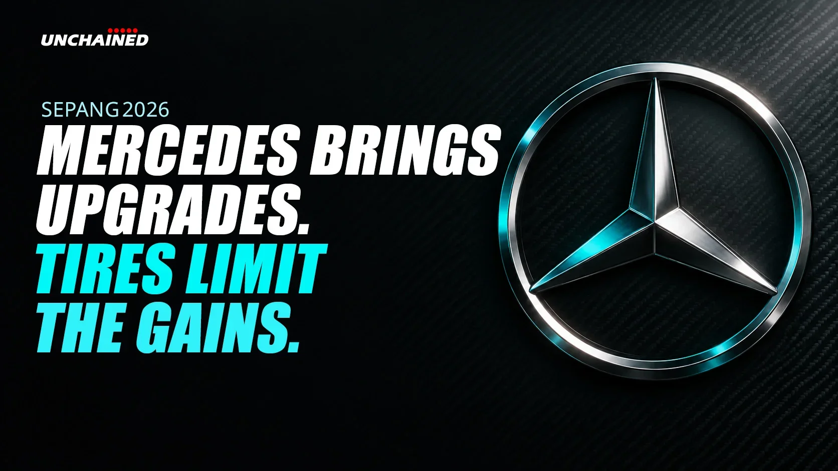 Mercedes Brought More Downforce. Sepang’s Tires Are Blunting the Benefit.