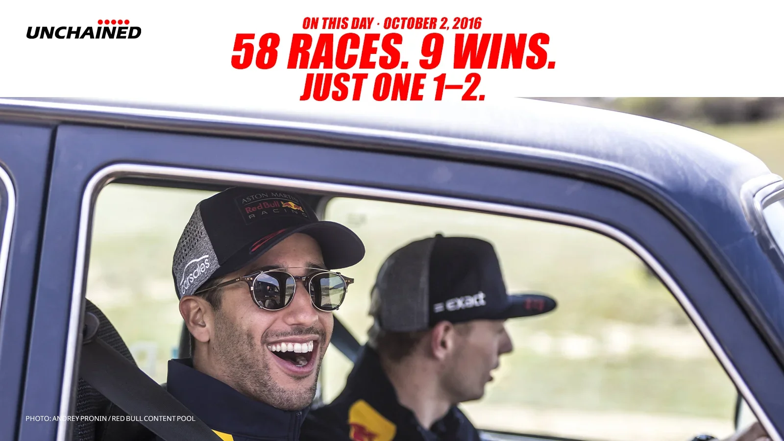 Ricciardo and Verstappen: 58 Races Together. Nine Wins. Just One 1–2.