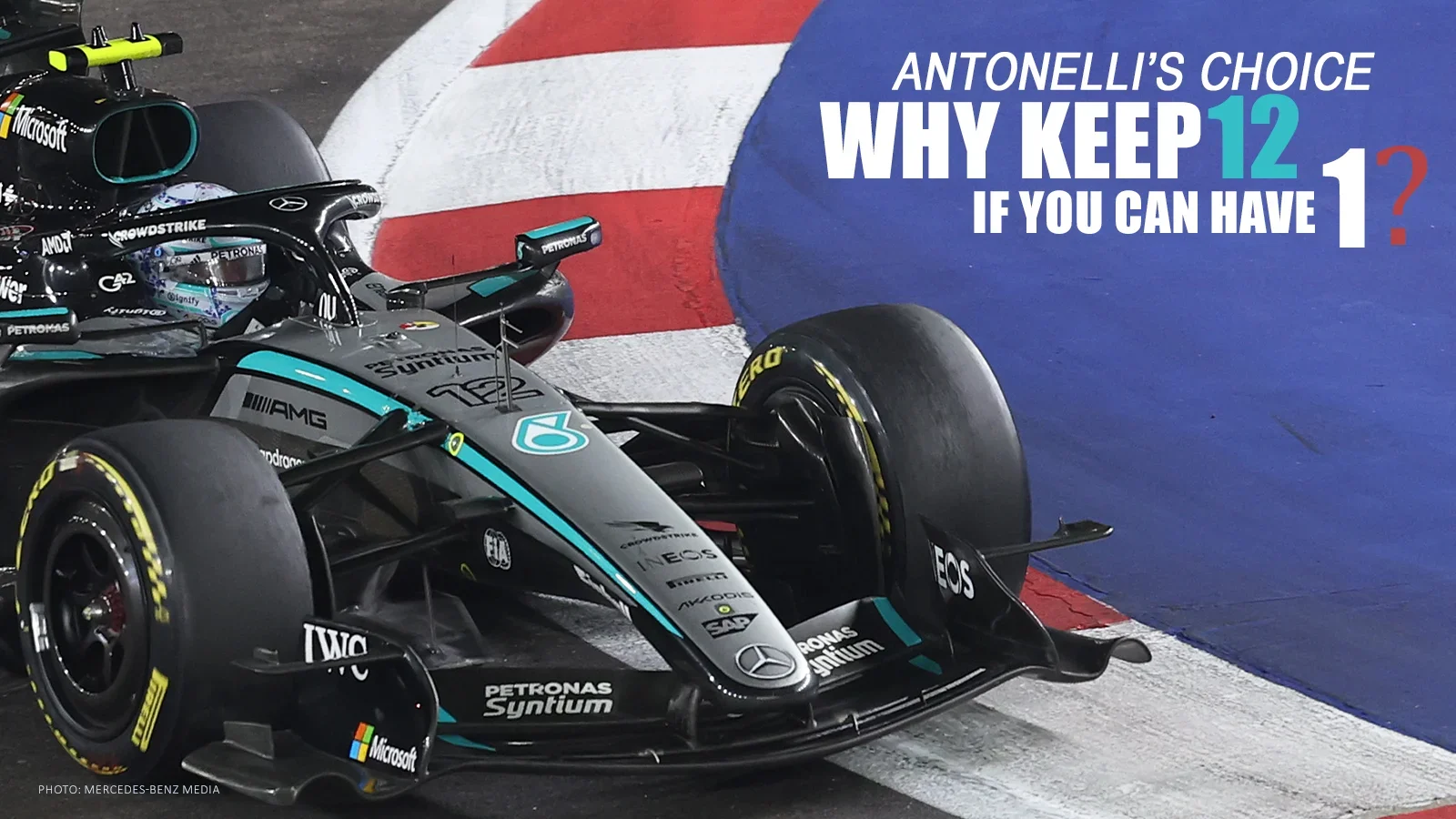 Antonelli Could Earn No. 1. He Might Still Choose 12.