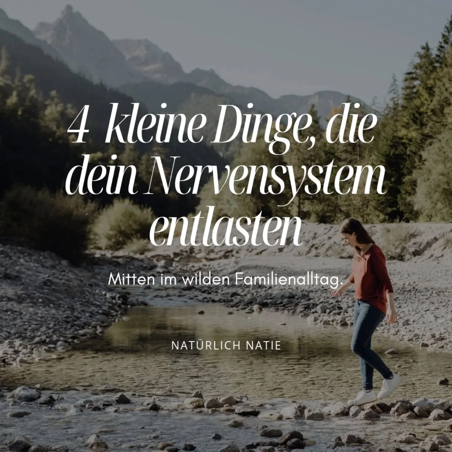 Oft denken wir, es m&uuml;sste sich grundlegend etwas &auml;ndern, damit wir im Mama-Alltag wieder ruhiger werden.

Aber manchmal sind es die kleinen Dinge,
mitten im ganz normalen Familienleben.

Ein paar Sekunden l&auml;nger ausatmen.
Kurz frische 