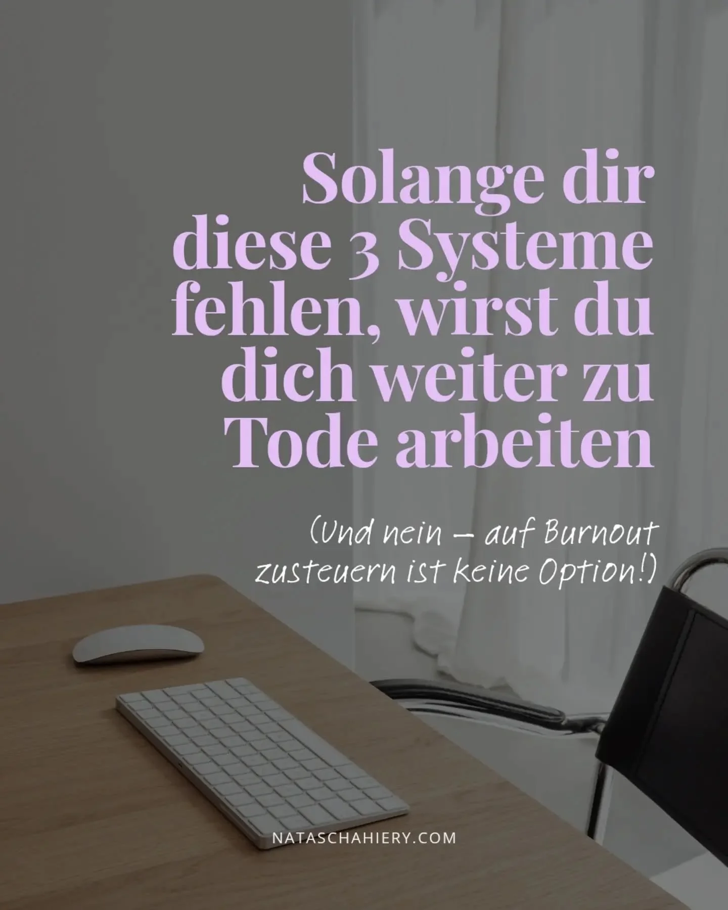 Du postest. Du bist pr&auml;sent. Aber irgendwie dreht sich dein Business im Kreis.
Wei&szlig;t du, was fast immer dahintersteckt?

Nicht zu wenig Content. Nicht zu wenig Sichtbarkeit. Sondern fehlende Systeme.

Denn solange du jede Anfrage manuell b