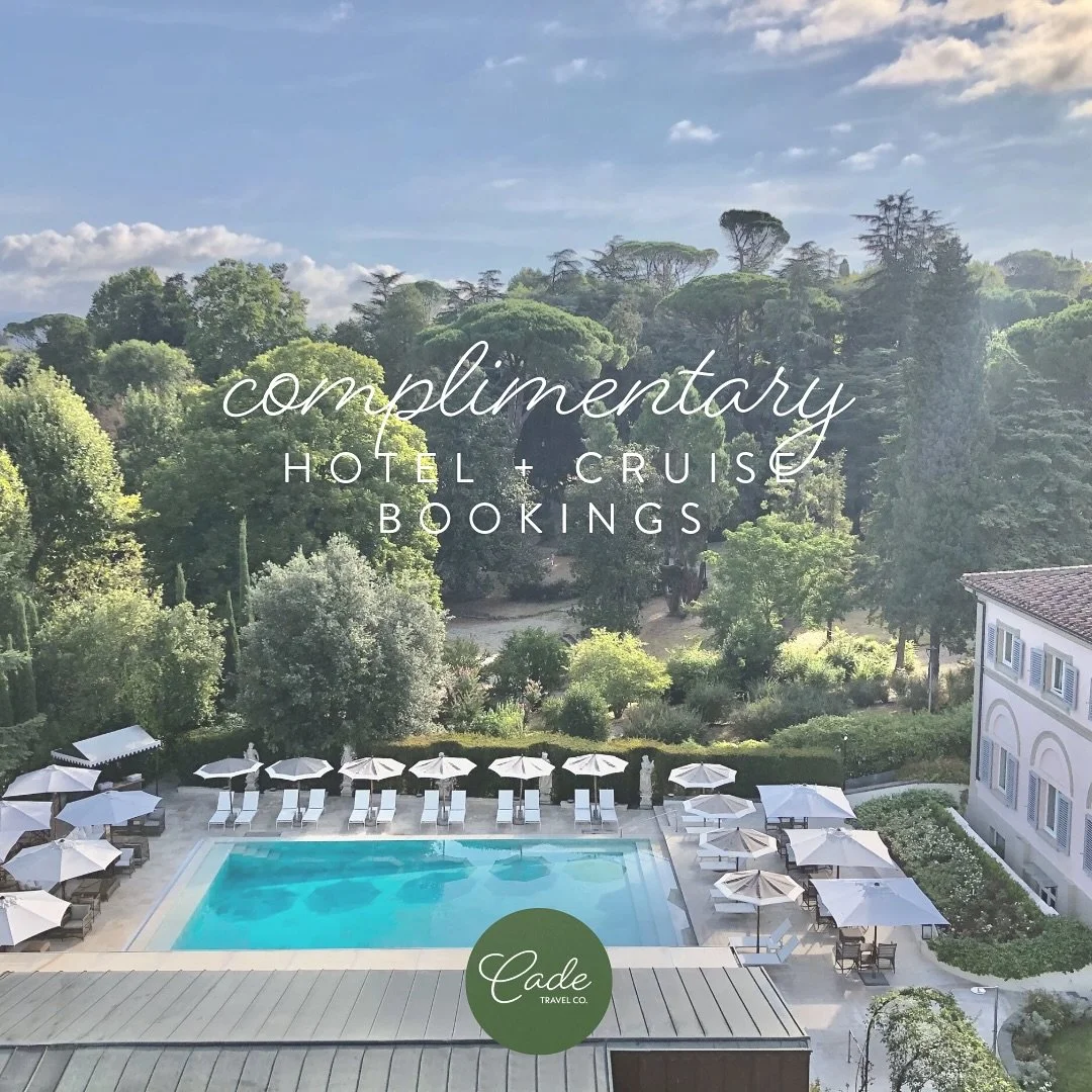 While I LOVE planning the details for a trip, sometimes you just need a great hotel, and that&rsquo;s it. That&rsquo;s why I offer complimentary hotel and cruise bookings!

Just shoot me a DM or email with the specifics:
1. Let me know your preferred