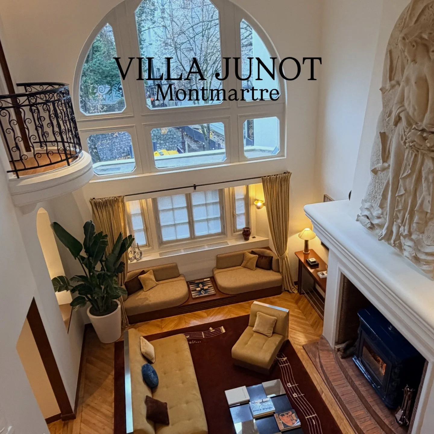 When we were in Paris, I had the opportunity to tour a very special property, Villa Junot, part of the @iconic__house collection. This ultra private 5-bedroom home has it all. A full chef&rsquo;s kitchen, rooftop garden, screening room, workout room,