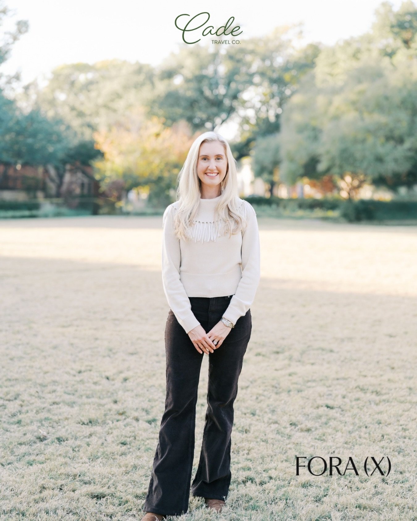 When I started @cadetravelco I never could&rsquo;ve imagined what would happen next and just how much I would enjoy bringing your ideas and dream trips to life. ✨ 

In just six months, I&rsquo;m proud to share that I&rsquo;ve become part of Fora X &m