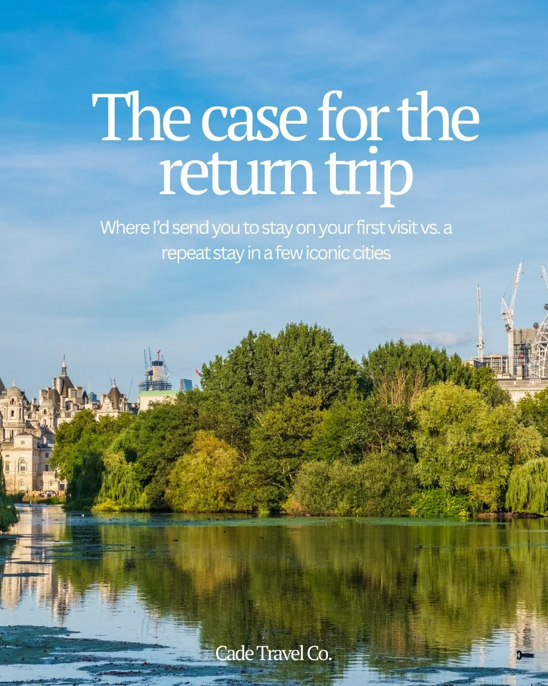 There&rsquo;s something special about a trip where you return to a favorite place. When a destination starts to feel familiar, the experience shifts from pure sightseeing to getting a little romantically swept up in it. And I always love the nostalgi