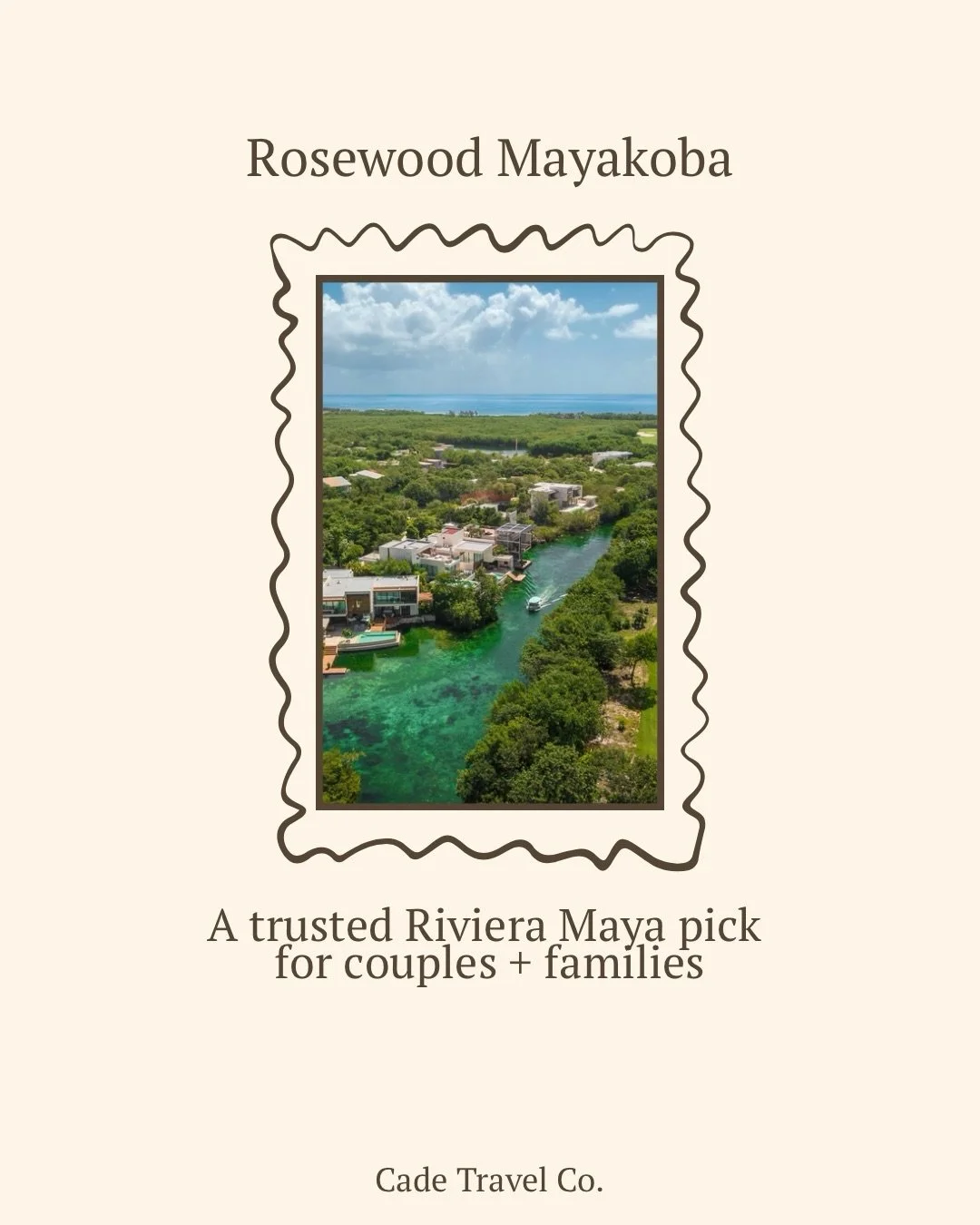 There&rsquo;s a reason Rosewood Mayakoba is still one of the Crown Jewels of the Riviera Maya almost 20 years later.

It works for pretty much every type of trip:
romantic beachfront cottages if you want to be steps from the sand, or massive lagoon r