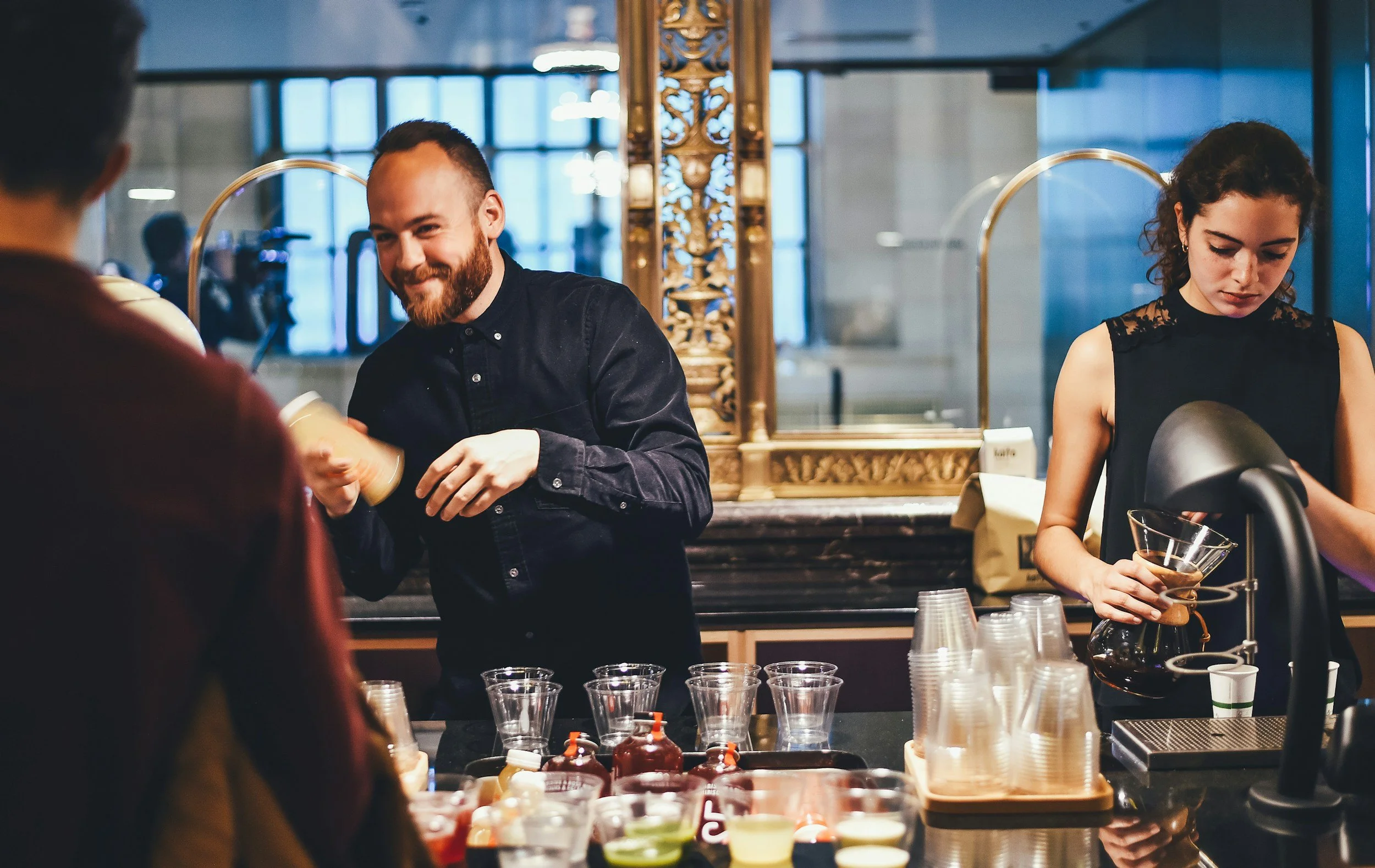 pop up bar station