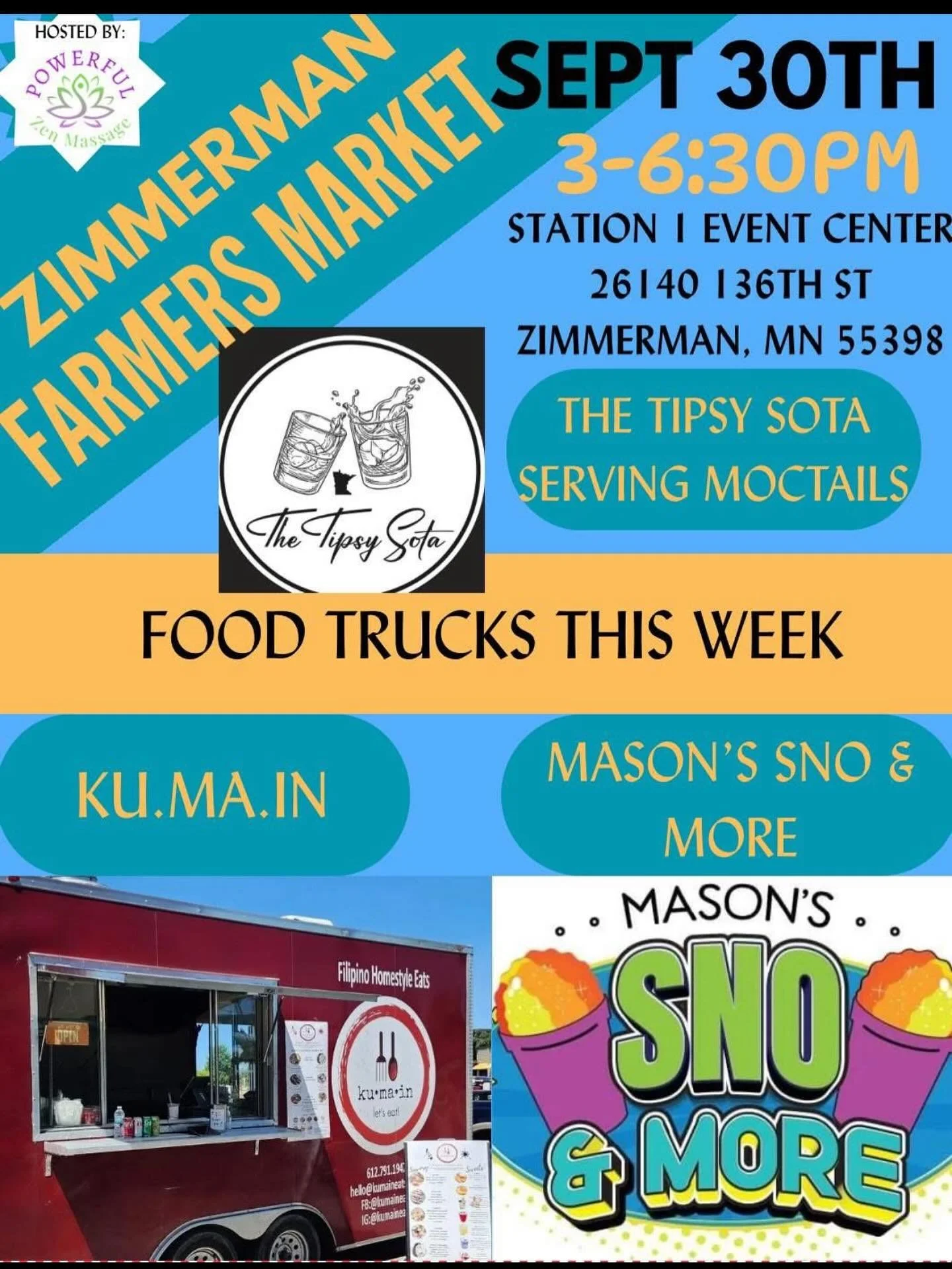 ✨ We&rsquo;re rolling in this Tuesday, Sept. 30th from 3&ndash;6:30 PM! Come grab a refreshing mocktail, hang out, and enjoy some good vibes with The Tipsy Sota. 🍹🎉