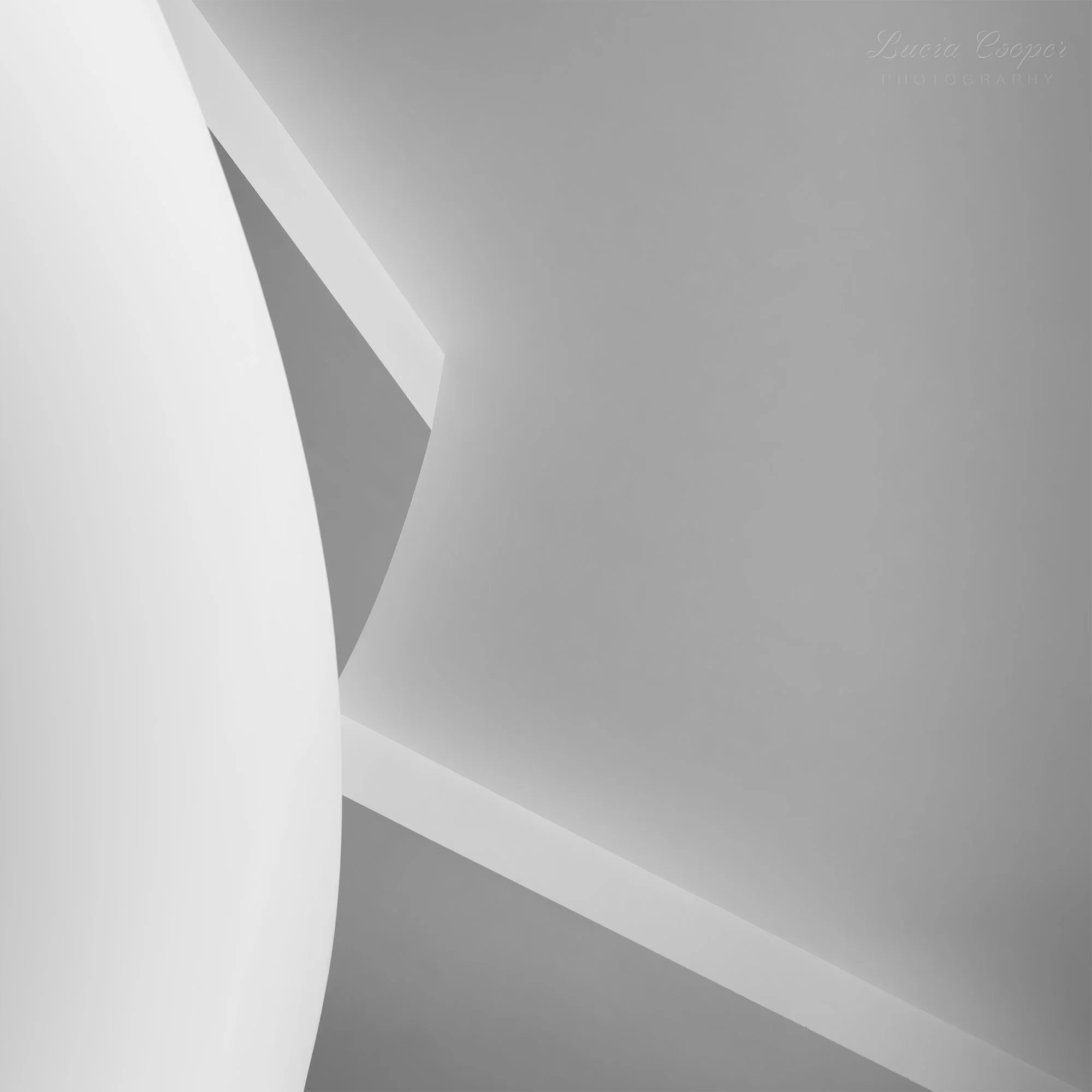 Converging - B&W - Square