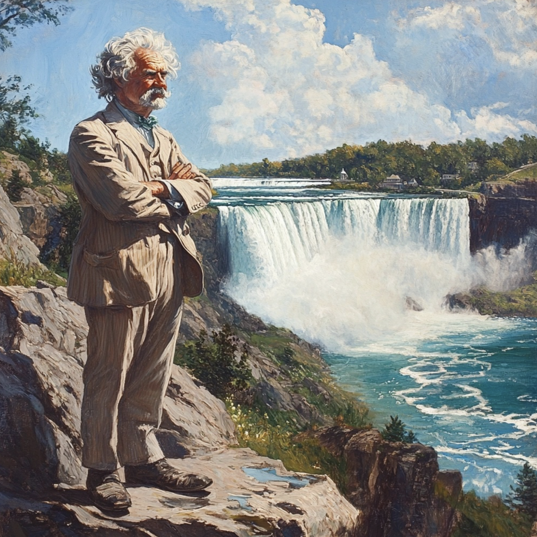 Mark Twain and the Garden of Eden at Niagara Falls