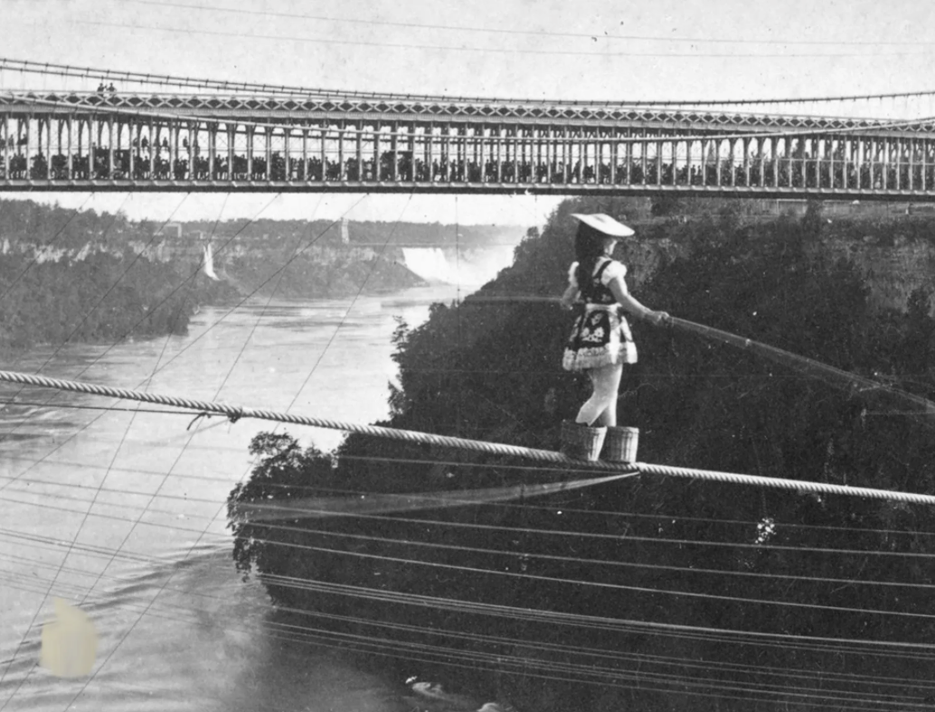 The Sky Dancer of Niagara: Maria Spelterini, the Only Woman to Cross Niagara on a Tightrope