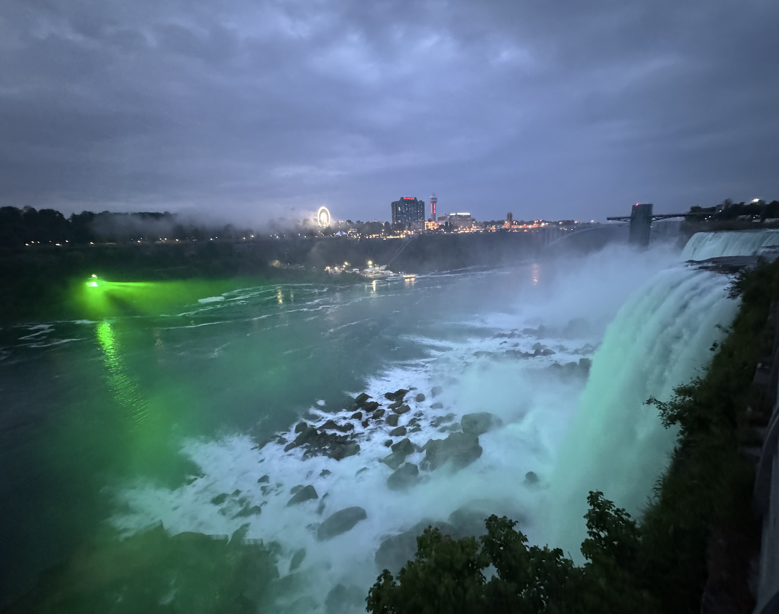 The Falls Don’t Sleep—And Neither Do We! Falls Illumination and Fireworks Tours all Summer!