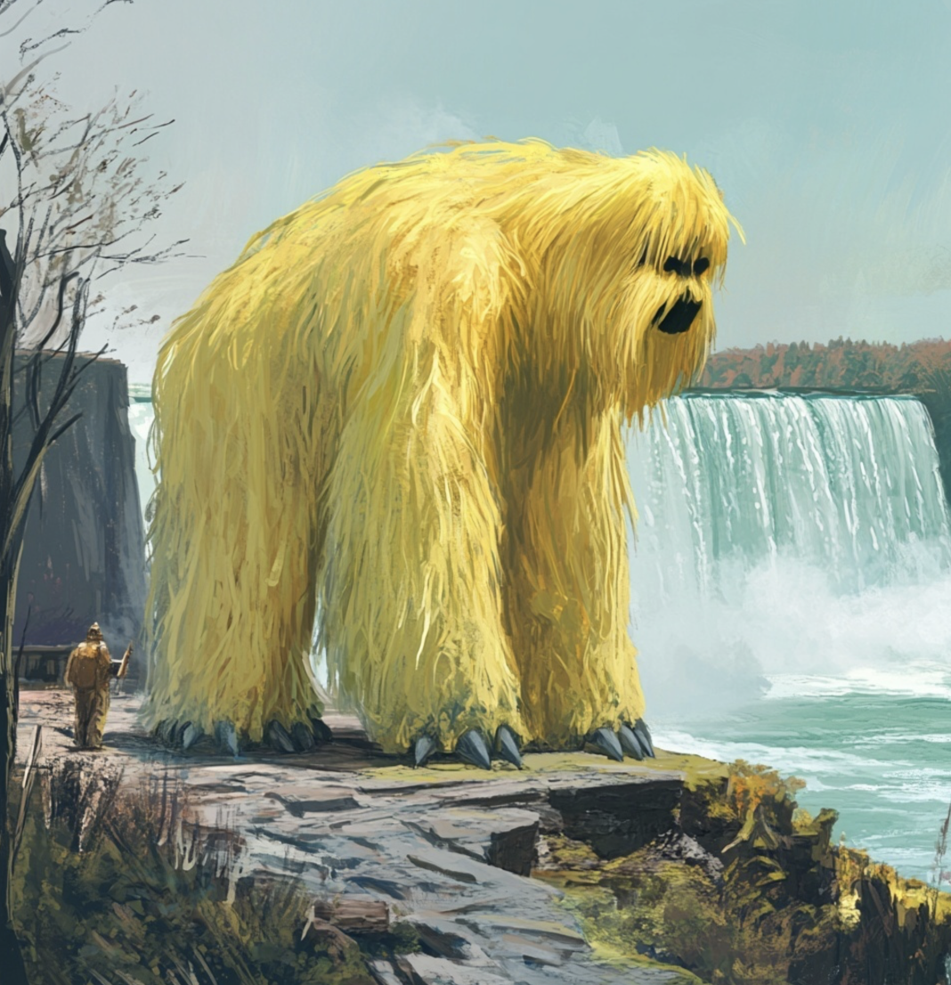 VIDEO: Is That a Yeti?! Meet Yellow Top – Niagara Falls’ Funniest Legend! 🟡❄️👣