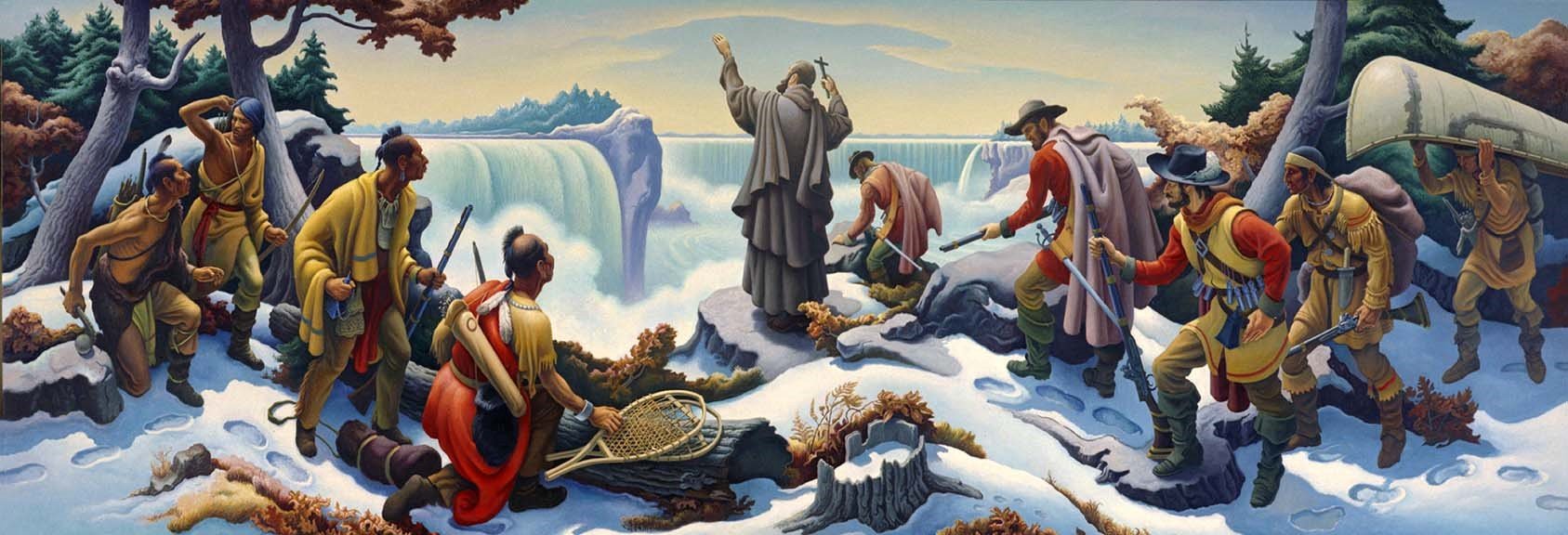 The Man Who Claimed to See Niagara First — Father Hennepin and the Falls That Made Him a Legend