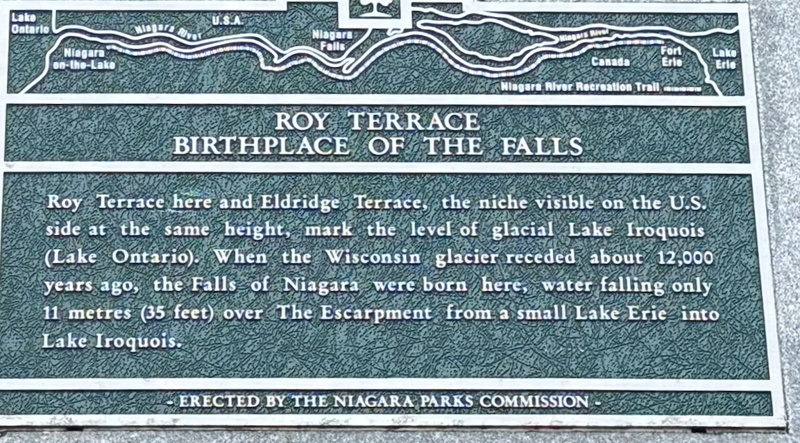 The Birthplace of Niagara Falls — Told in Bronze