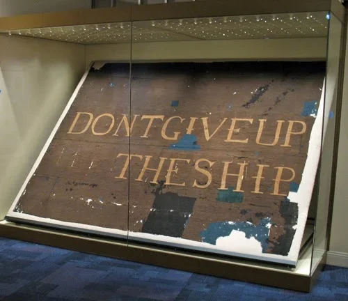 The “Dont Give Up The Ship” Flag and Motto: Born from Niagara’s War of 1812 